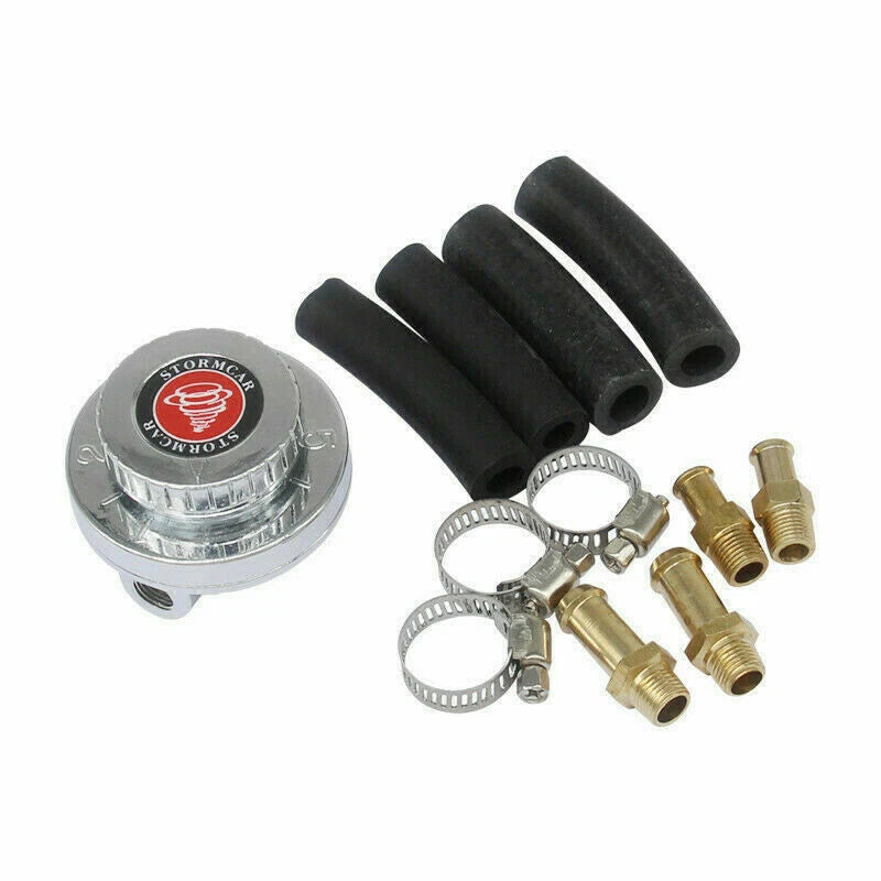 Adjustable Fuel Pressure Regulator Kit for Carburetor Engine