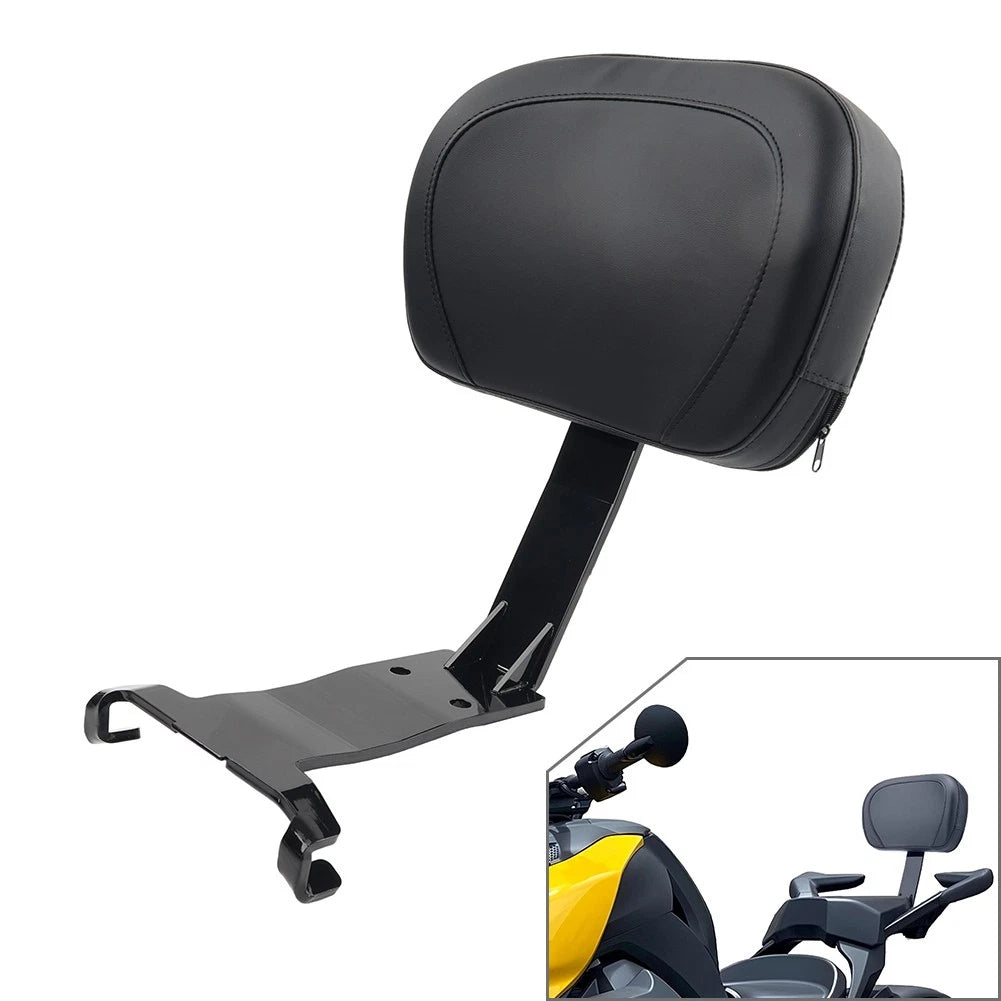 Passenger Backrest Pad with Mount Kit for Can-Am Ryker 600 900 (2019–2023)