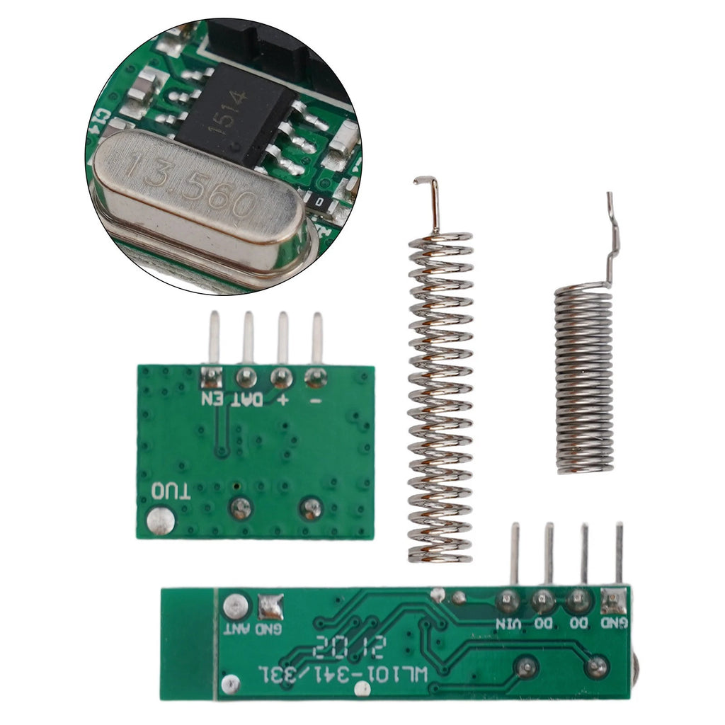433MHz Superheterodyne RF Receiver Transmitter Module for Automotive Use