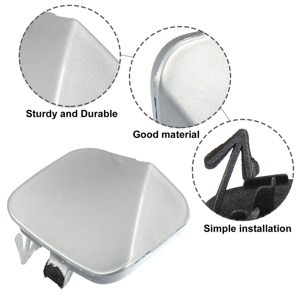Tow Hook Cap for Nissan Altima (2013–2018) - Silver Tone
