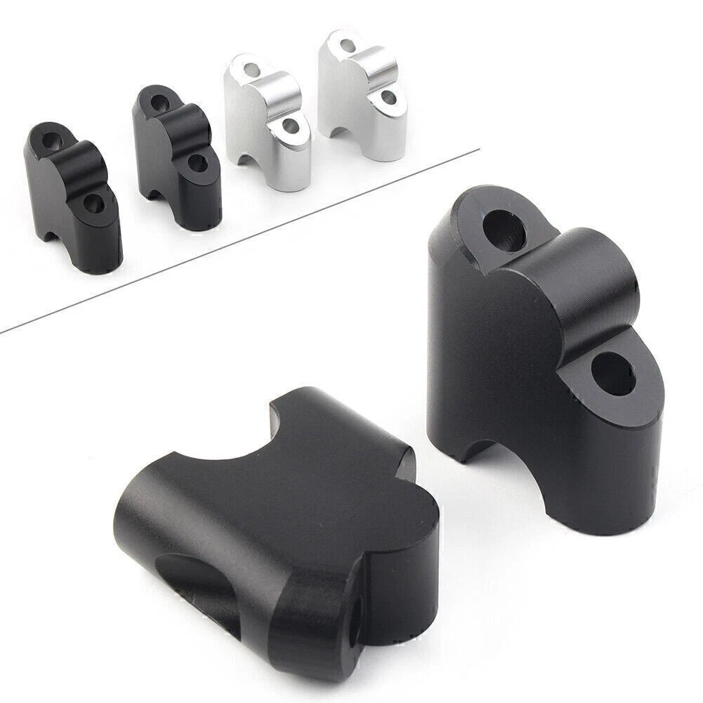 2X Handlebar Clamp Riser for Suzuki V-Strom DL 650XT (2015–2020) DL 1000 (2002–2017)