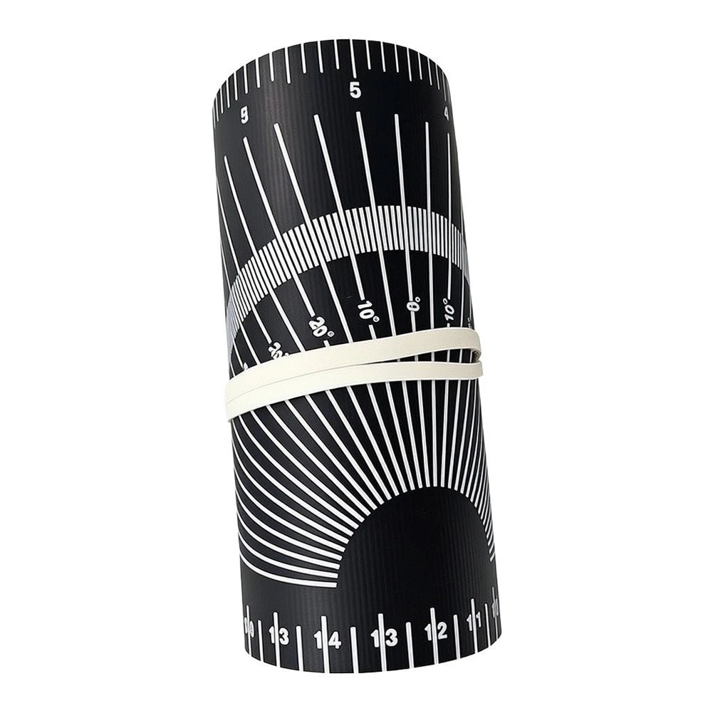 Dual Unit PVC Collar Tape with Inch & Millimeter Scale for Accuracy