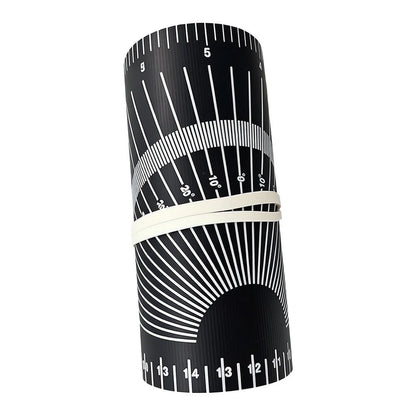 Dual Unit PVC Collar Tape with Inch & Millimeter Scale for Accuracy
