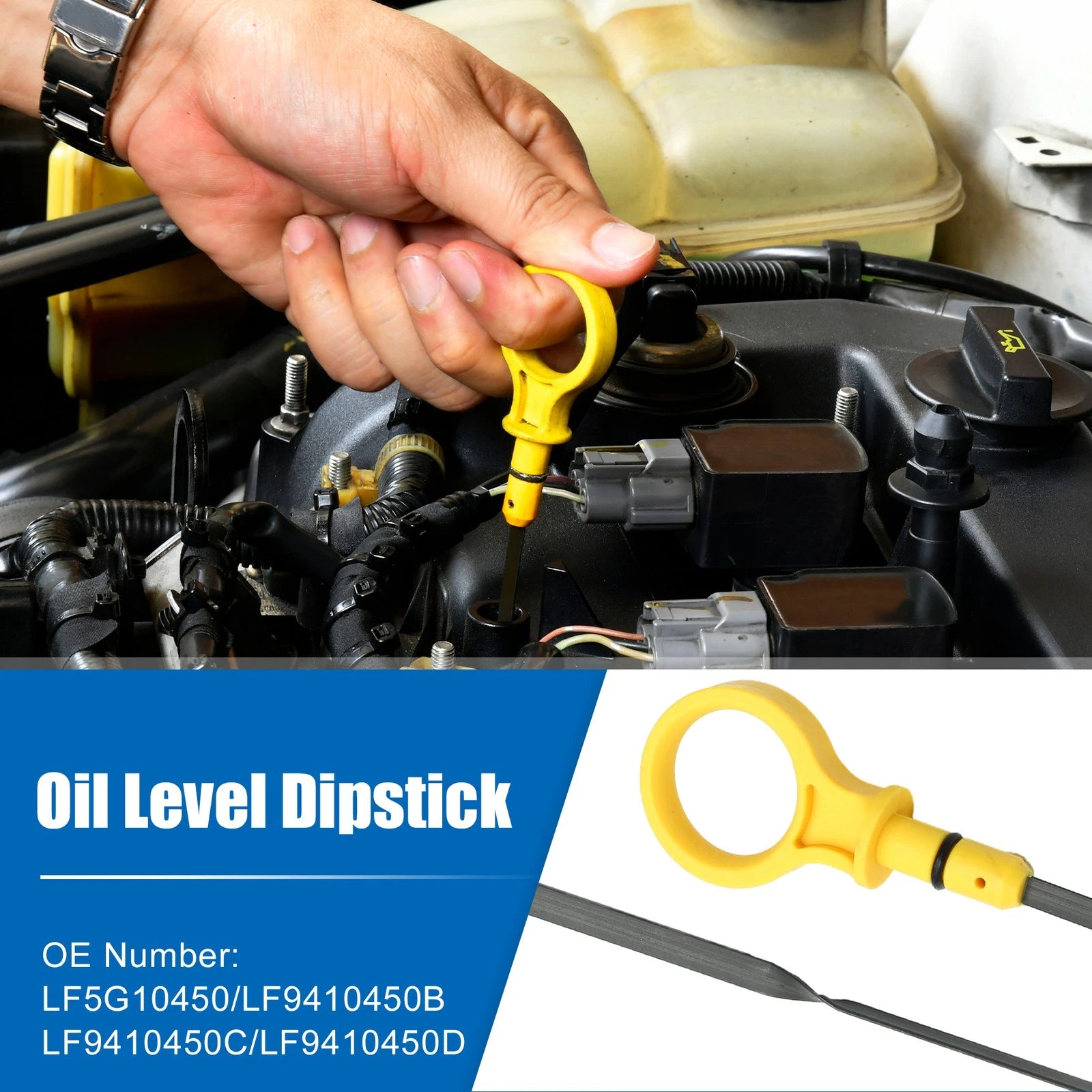 Engine Oil Dipstick Level Indicator for Mazda 3 I 2.0L L4 (2006–2011)