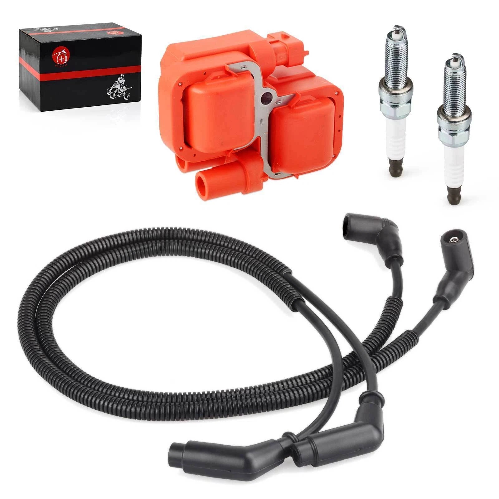 Ignition Coil & Spark Plug & Wire Cap for Can-Am Defender PRO MAX HD10 (2020–2023)
