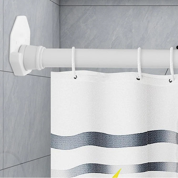 Heavy Duty Rod Holder for Curtains Shower Rods (NonSlip, ABS)