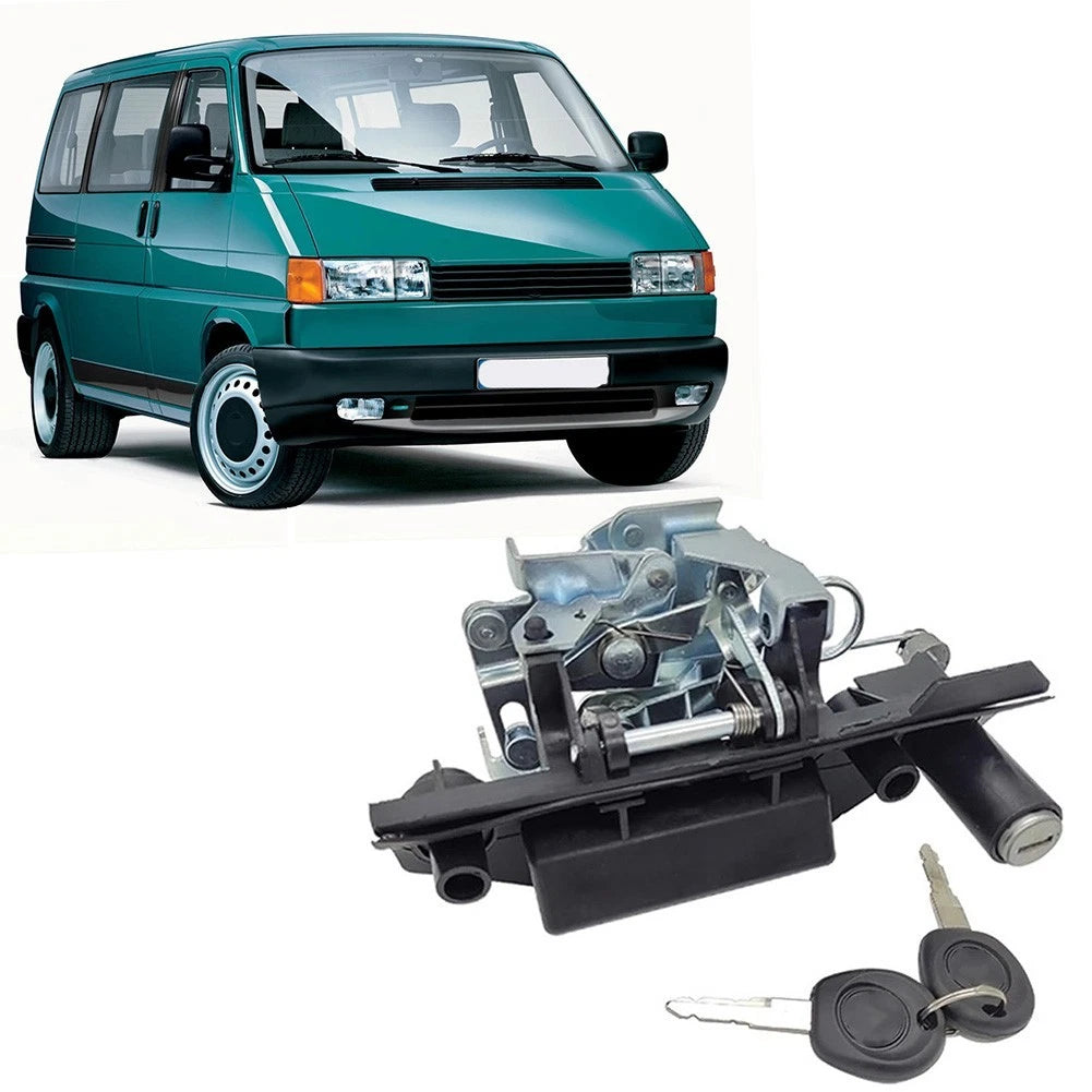 Door Handle Tailgate Lock Cylinder with 2 Keys for VW T4 (1990–2003)