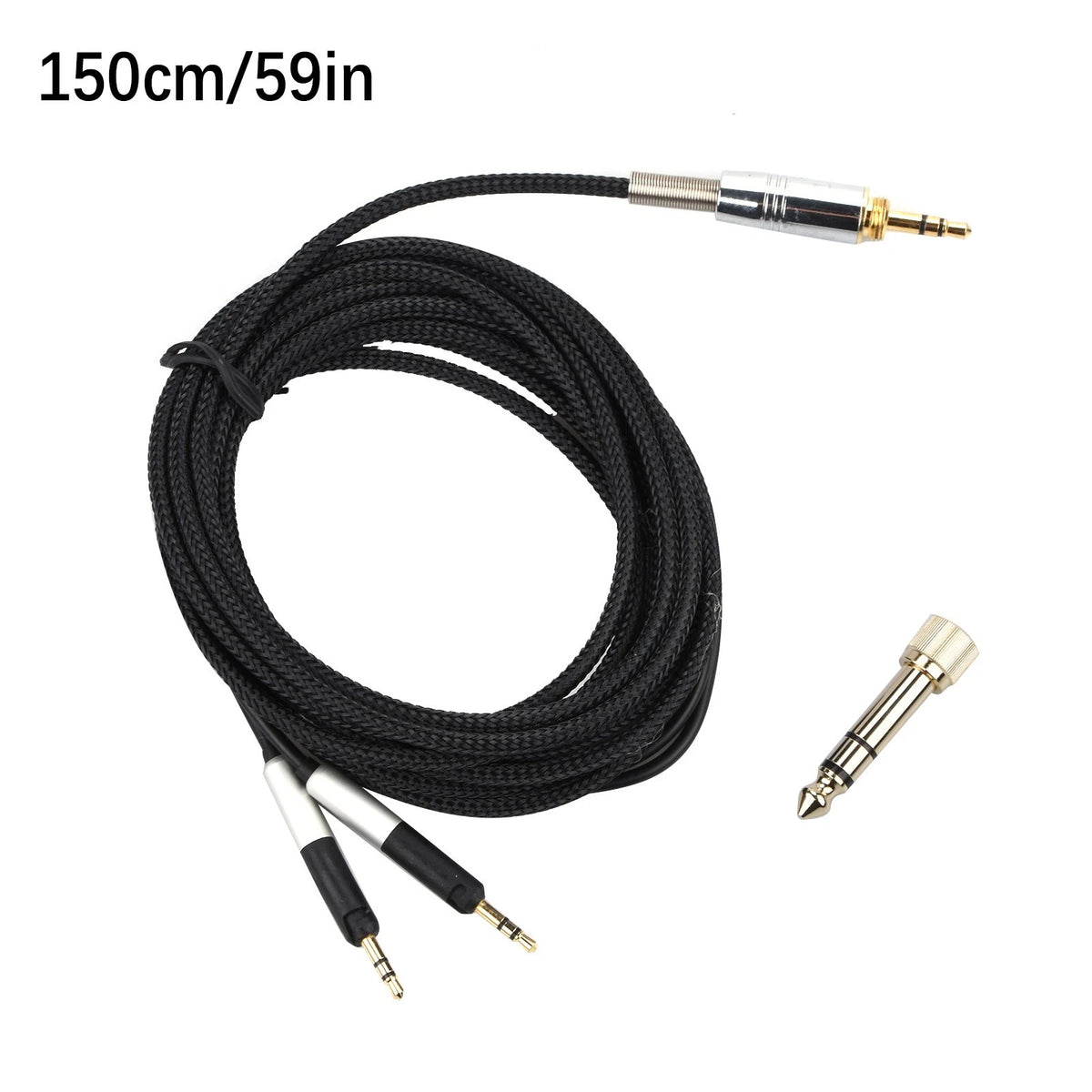 Headset Cable 6.35/3.5mm to 2.5mm for Audio-Technica ATH-R70x (2014–Present)