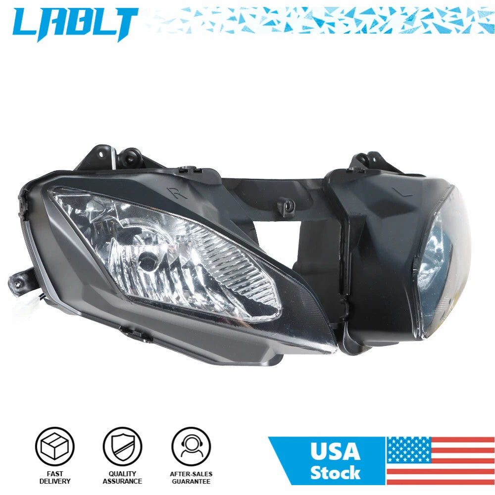 Front Headlight Headlamp for Yamaha YZF R6 YZF600 (2008–2016)