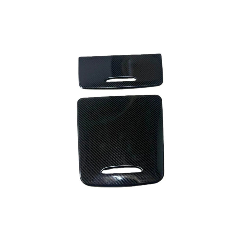Carbon Fiber Style Center Console Storage Panel for Mercedes (2014–2017)