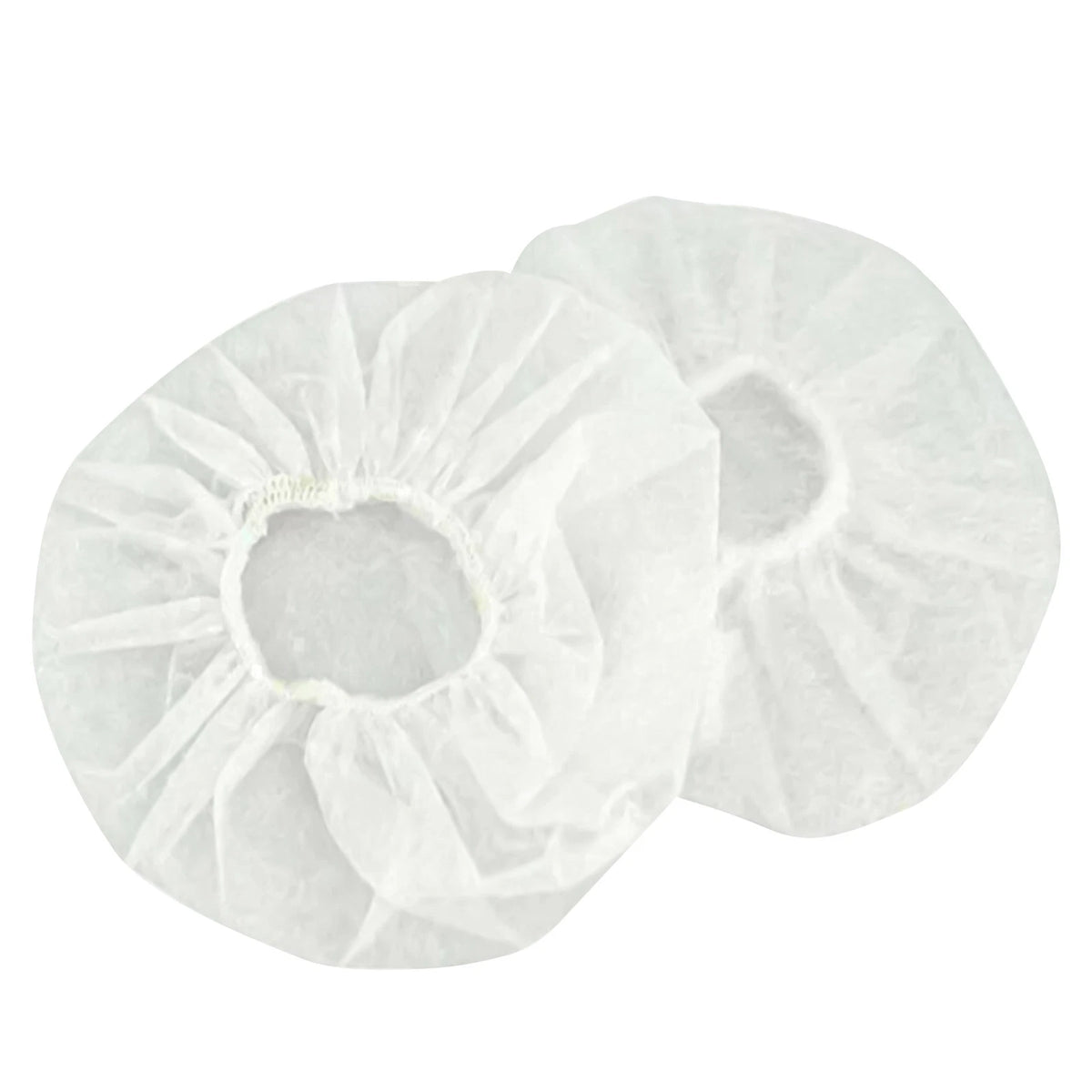 100Pcs Nonwoven Fabric Ear Covers for Headphones (8.5-10cm)