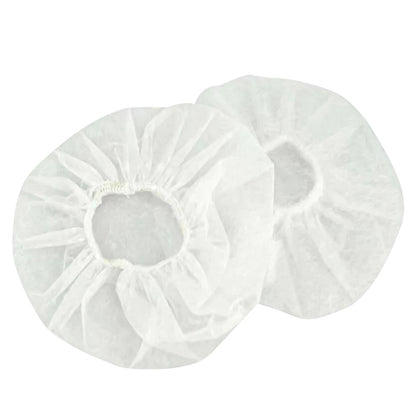100Pcs Nonwoven Fabric Ear Covers for Headphones (8.5-10cm)