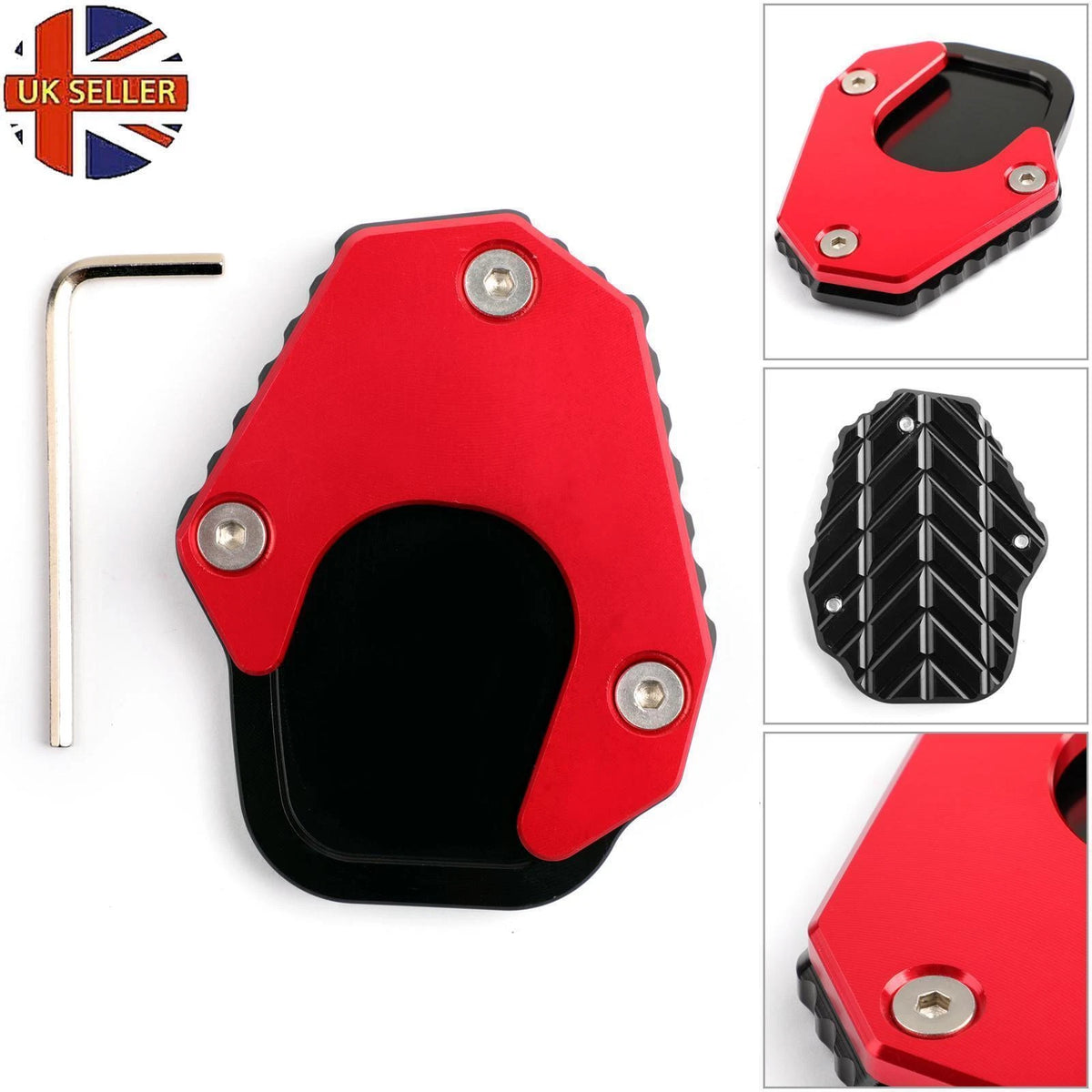 1X Kickstand Sidestand Extension Pad for Honda CRF250 Rally (2017–2018)