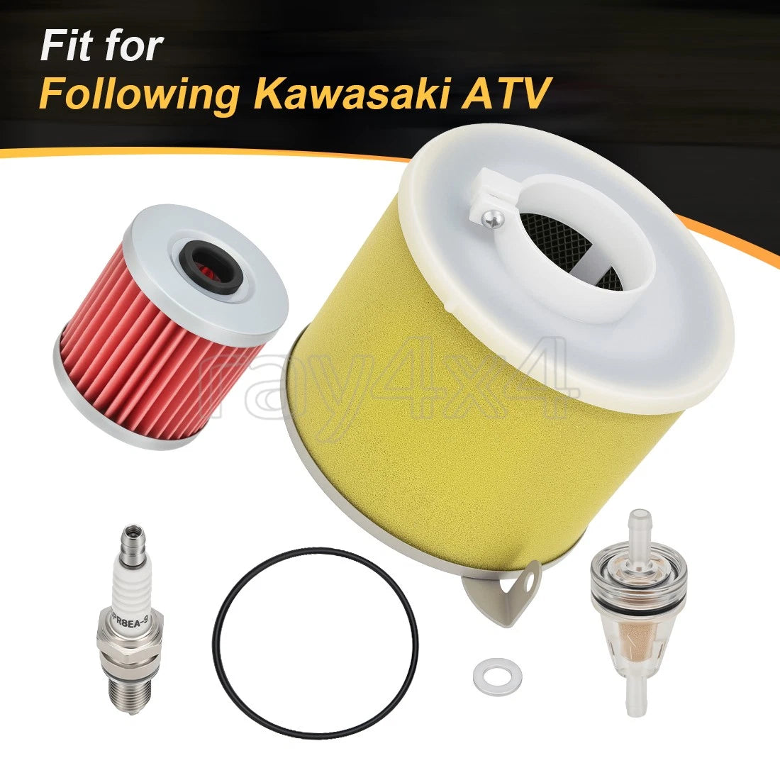 Oil & Air Filter Guide Holder Kit for Kawasaki Bayou KLF220A KLF250A