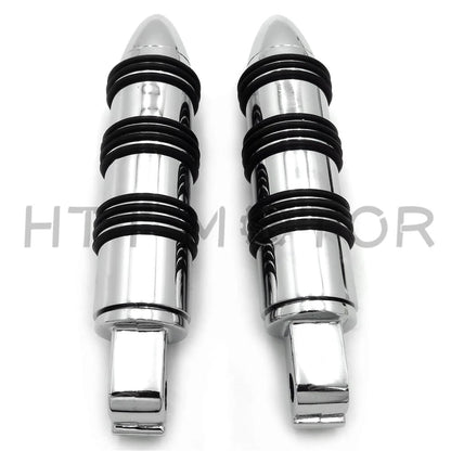 Chrome Foot Pegs for Victory Hammer Vegas 8 Ball (Front & Rear)