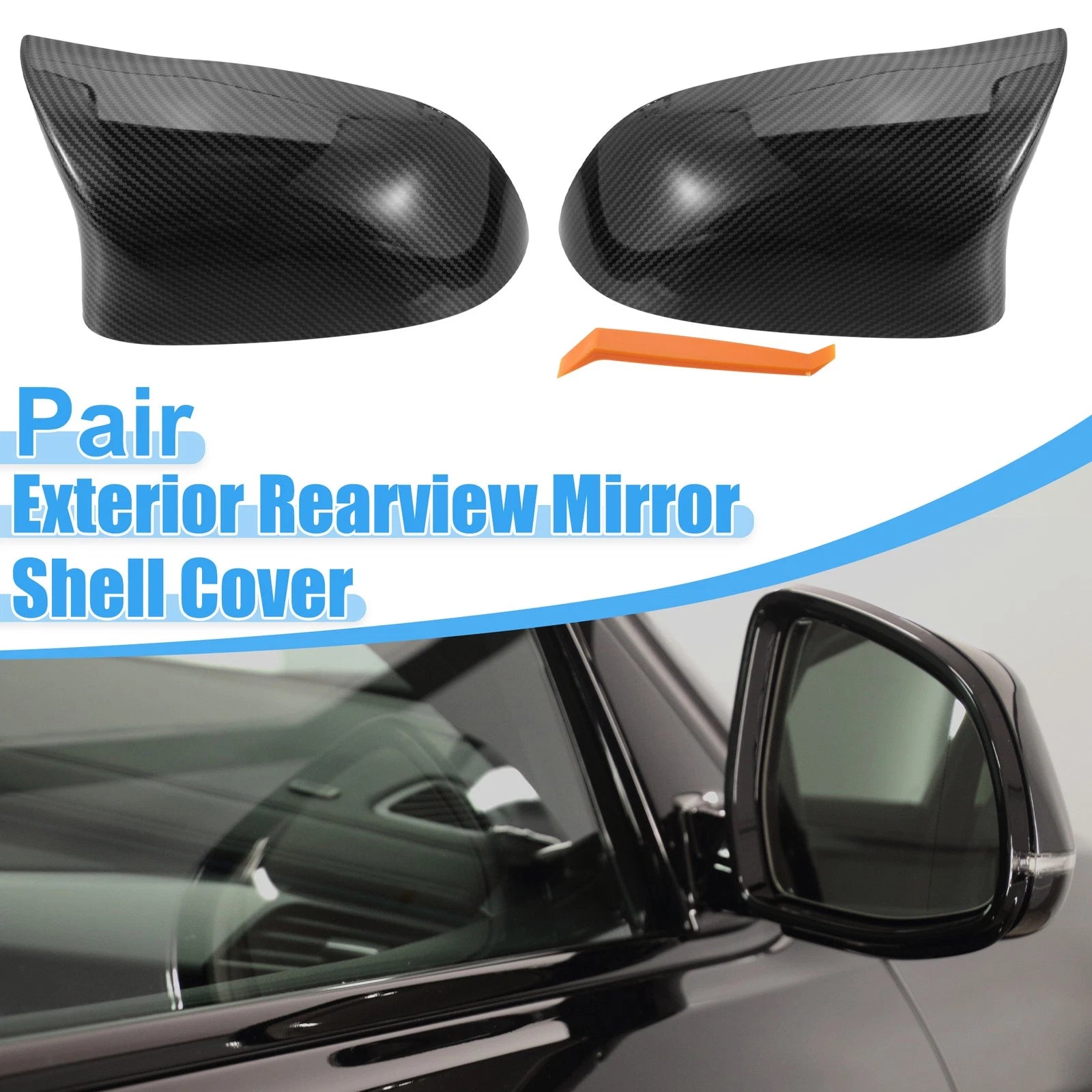 Rear View Mirror Cover Replacement for BMW X3 Series F25 (2011–2017)