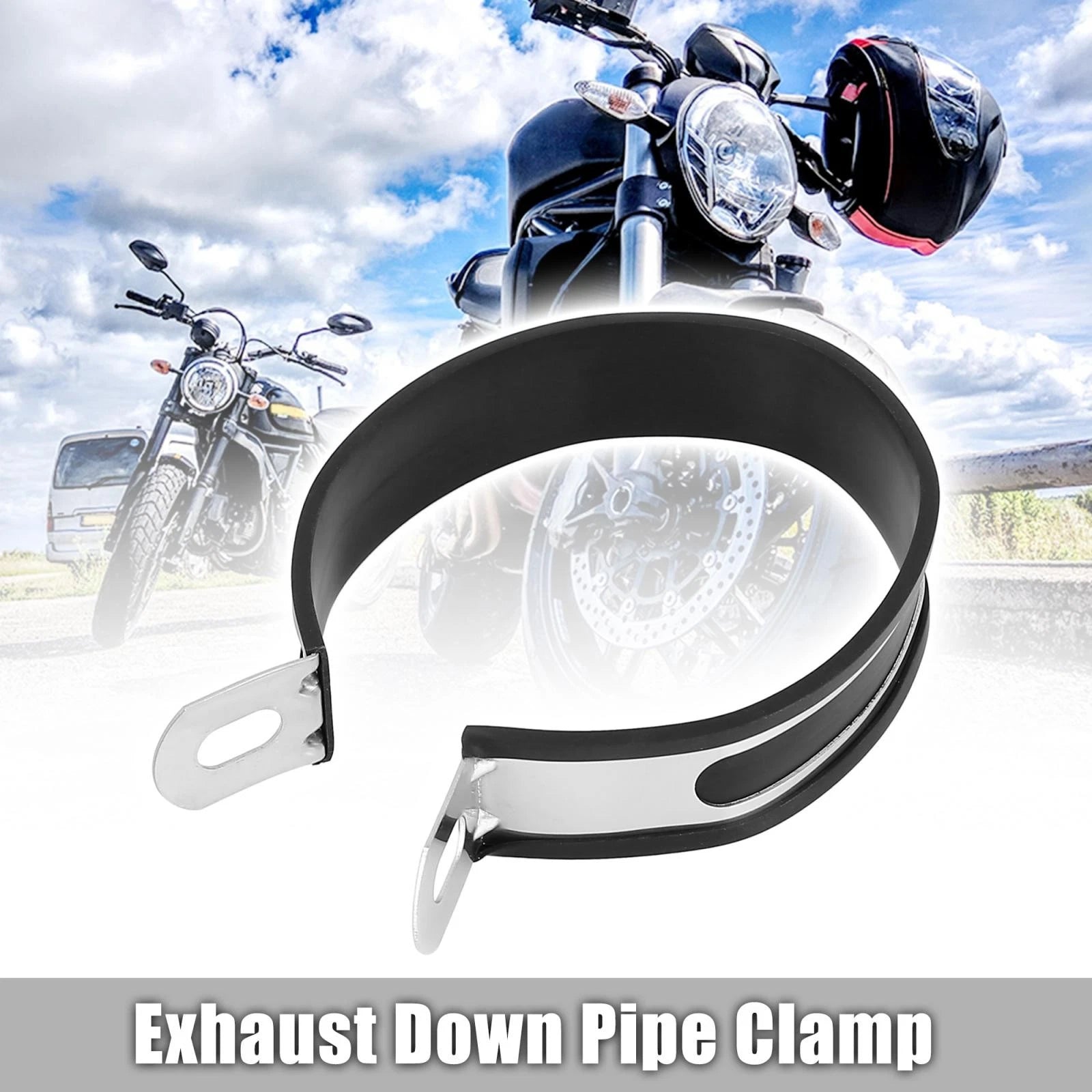 Exhaust Band Joint Clamp Sleeve for Motorcycle (100mm)
