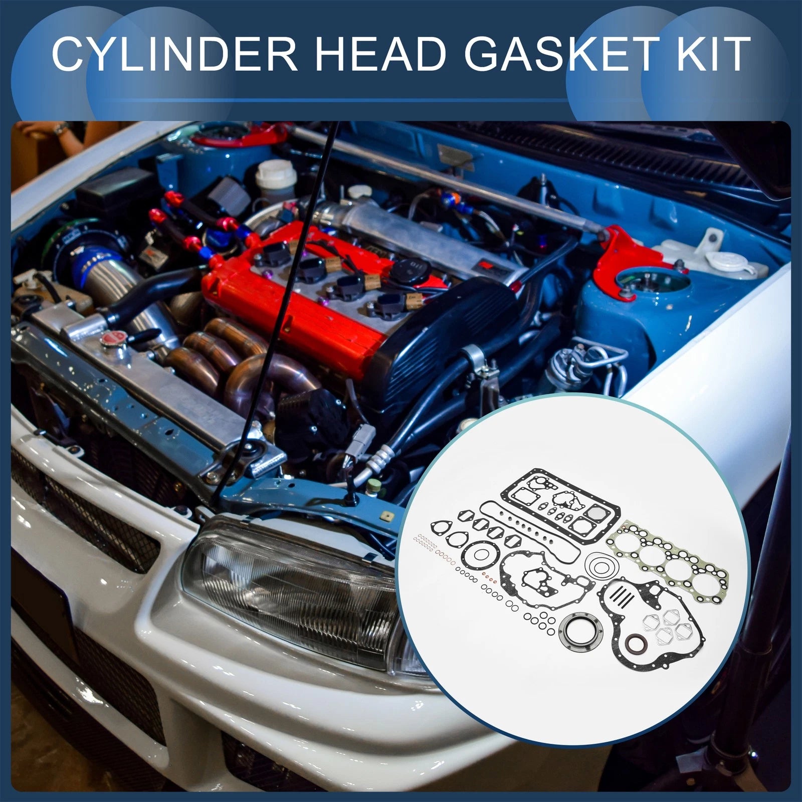 Cylinder Head Gasket Kit for Mitsubishi 4D32 (1986–2005)