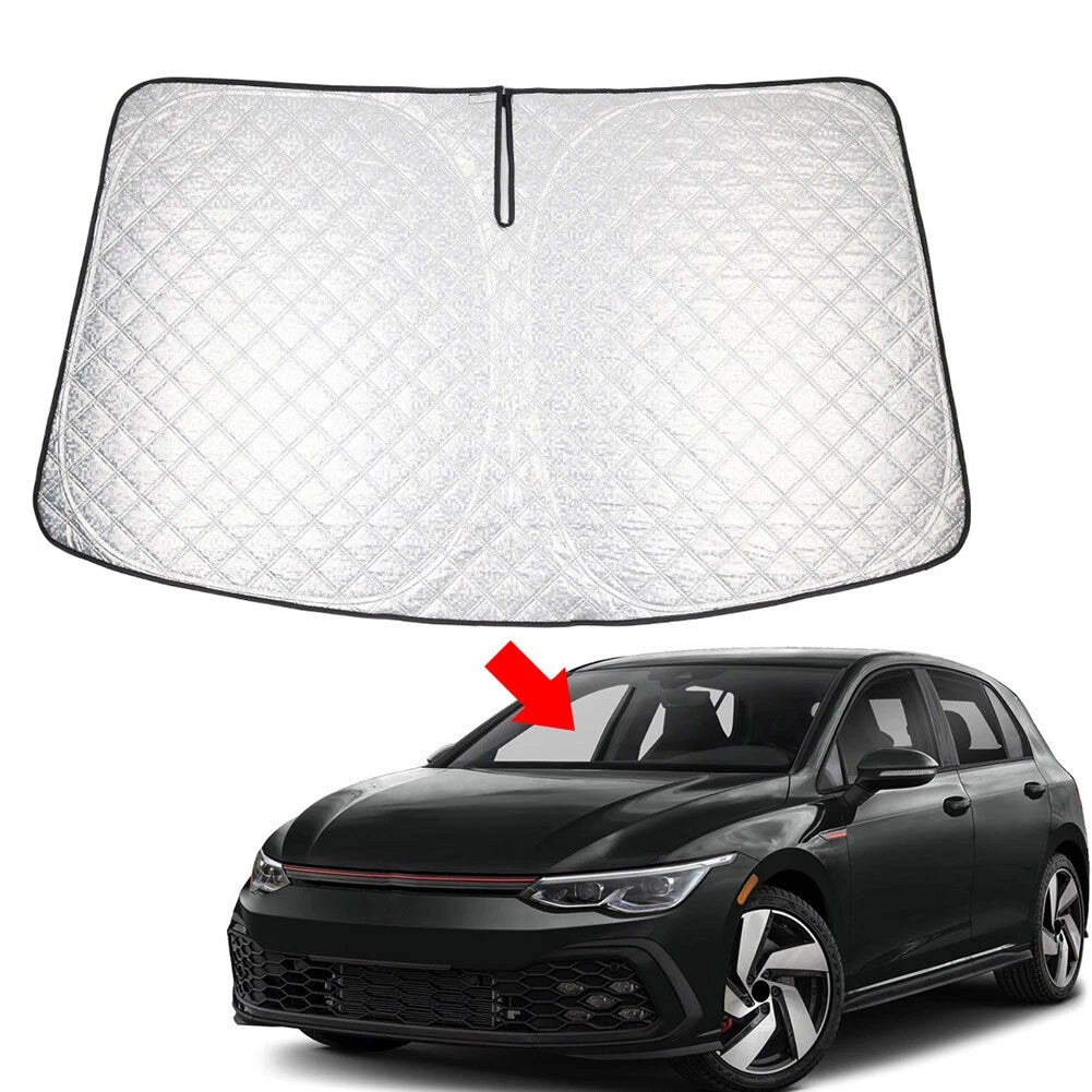 Foldable Windshield Sun Shade for Volkswagen Golf (2022–2024)
