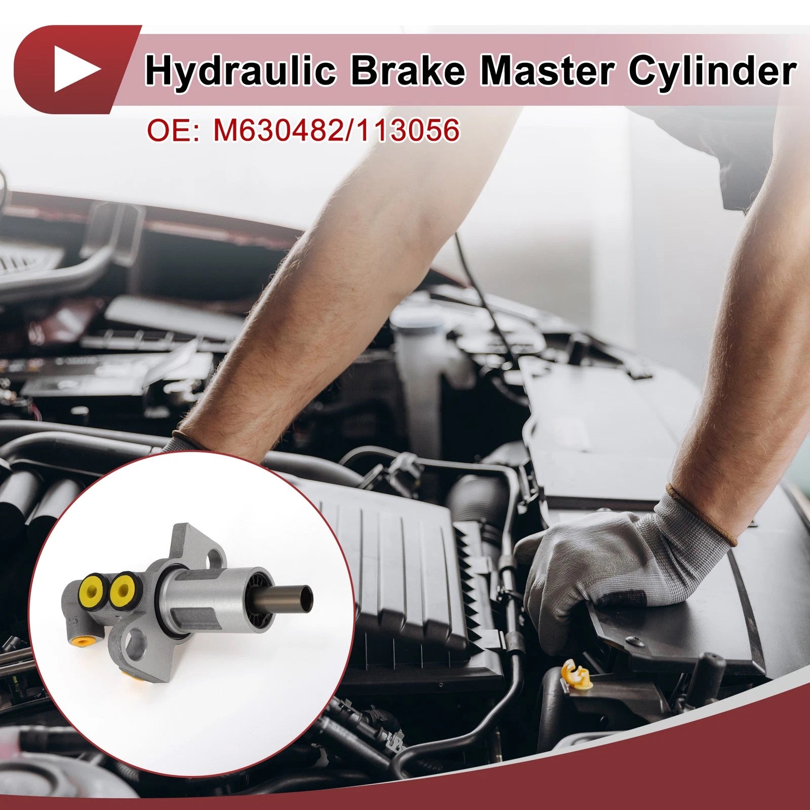 Brake Master Cylinder Replacement for Audi A4 B6 B7 (2003–2008)