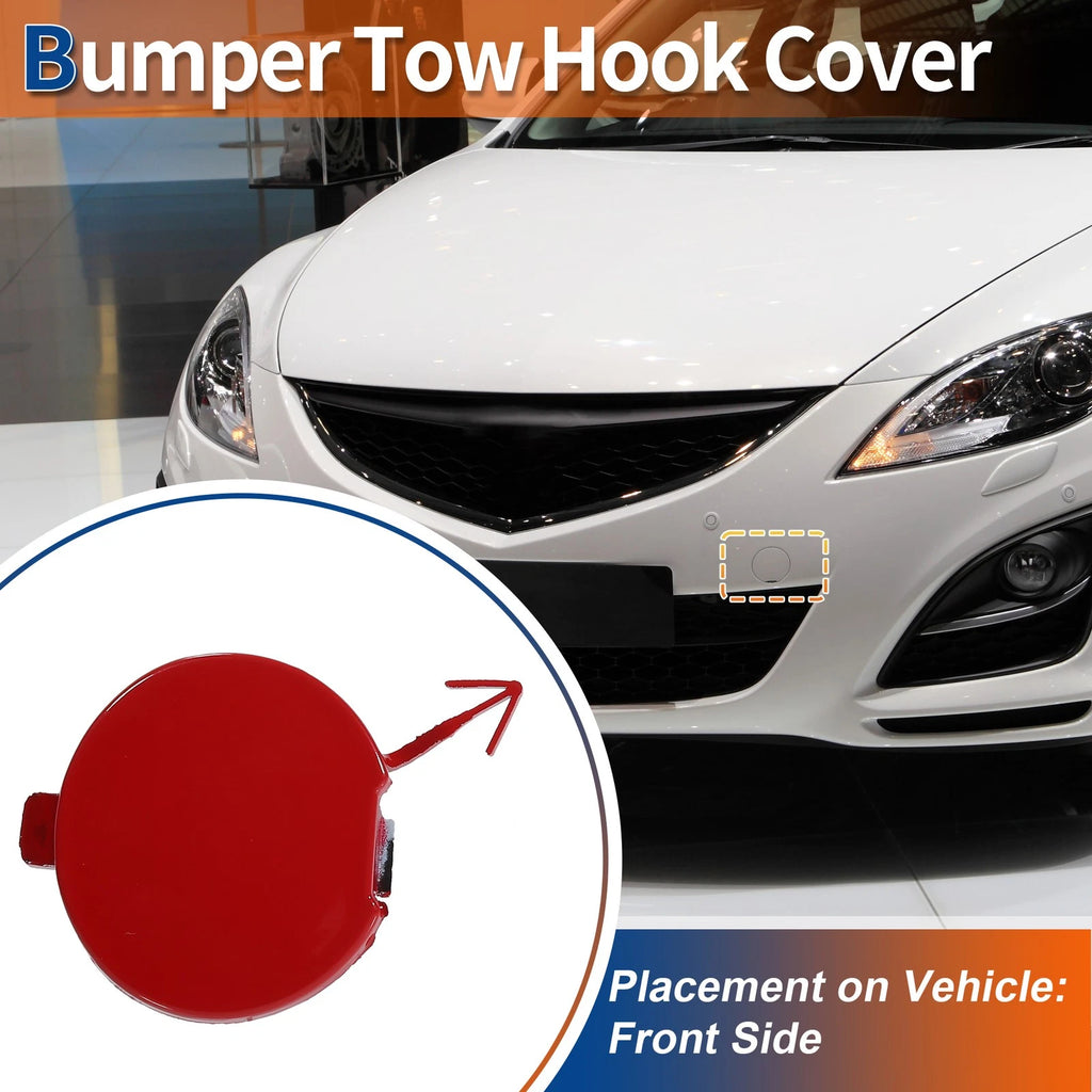 Front Right Tow Hook Cover Replacement for Mazda 6 (2008–2012)