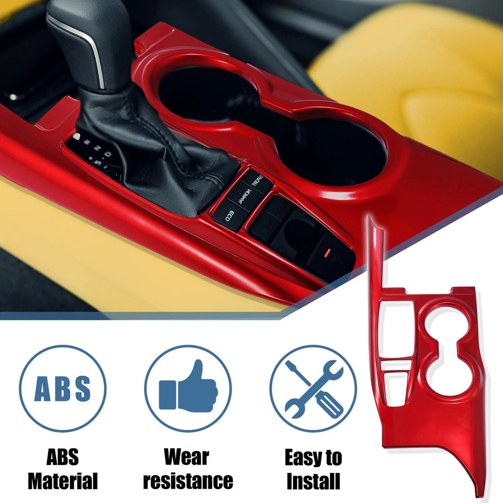 Console Cup Holder Trim Panel Cover for Toyota Camry (2018–2024)