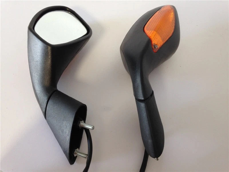 Turn Signal Mirrors for RSV 1000 (2004–2008) - Black