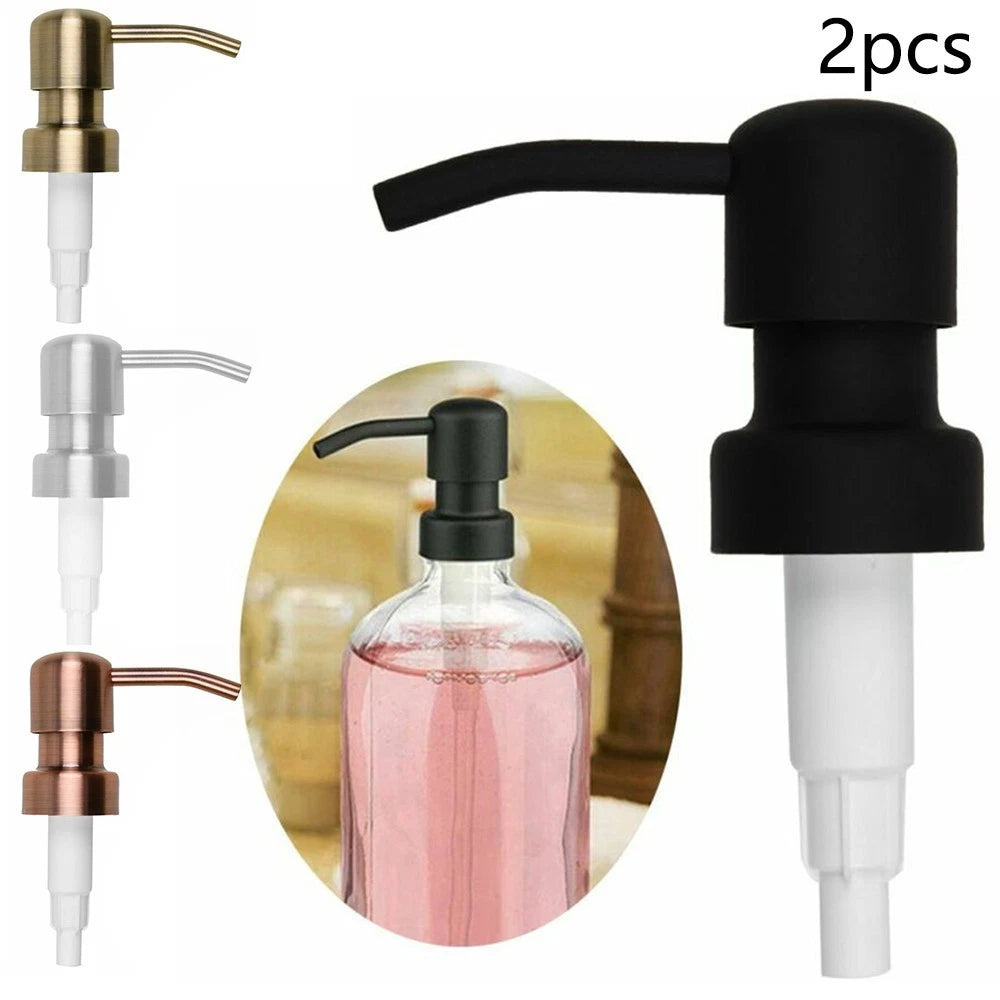2pc Stainless Steel Pump Tool Accessories for DIY Retro Projects