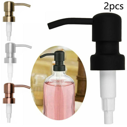 2pc Stainless Steel Pump Tool Accessories for DIY Retro Projects