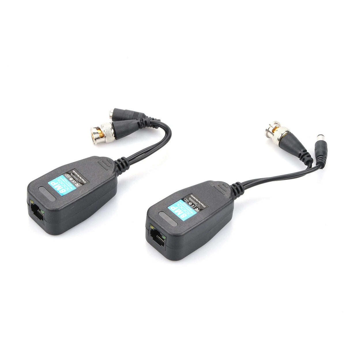 1 Pair Video Data Power Balun Connector for AHD CVI TVI 1080P