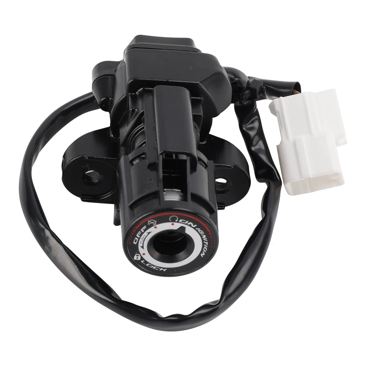 Ignition Key Switch Tank Helmet Seat Lock Set for Kawasaki Ninja 500 (24-26)