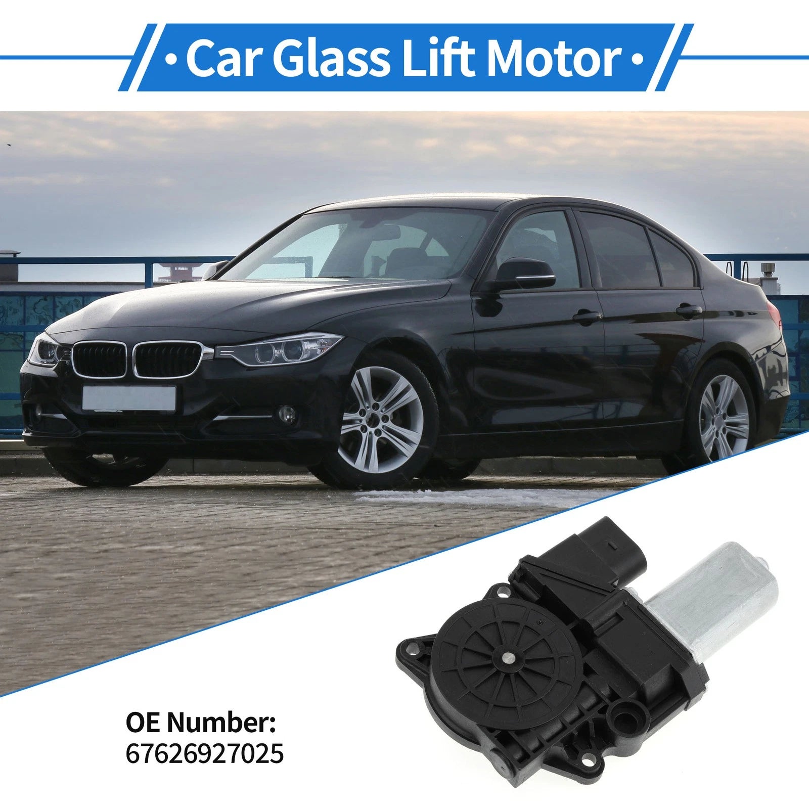 Power Window Regulator Lift Motor Replacement for BMW 323i E90 Sedan (2006–2011)
