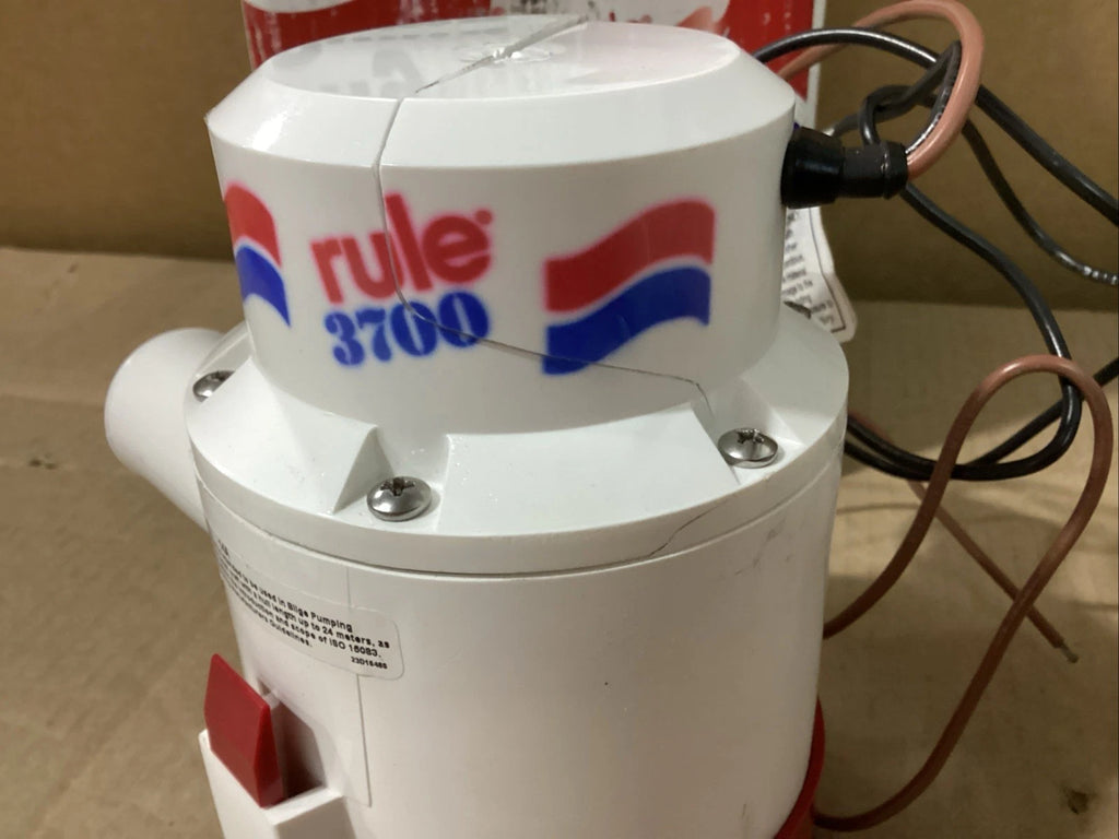 Rule Non-Automatic Heavy Duty Bilge Pump RUL-14A (3700 GPH)