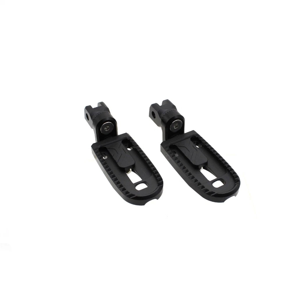 Adjustable Front Foot Pegs for BMW R1200GS LC Adv (2013–2021) - Black
