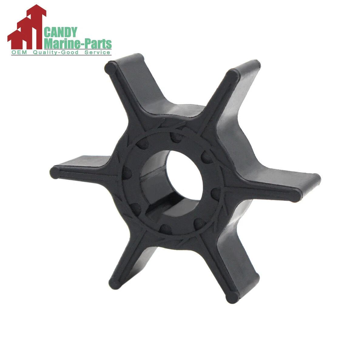 Water Pump Impeller for Yamaha 9.9/15 HP Outboard (2 Stroke) (63V-44352-01-00)
