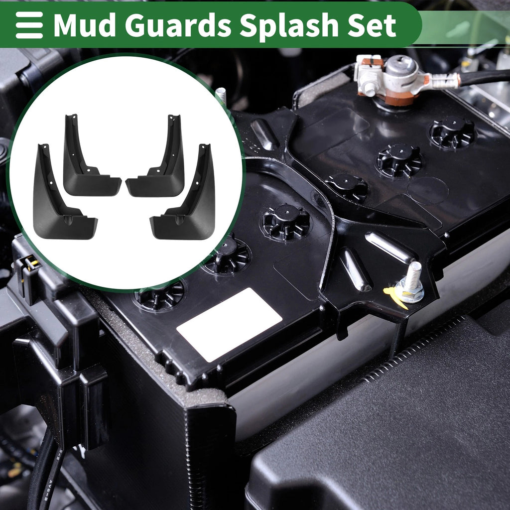 Mud Flaps Splash Guards Front and Rear for Chevrolet Trailblazer (2019–2021)