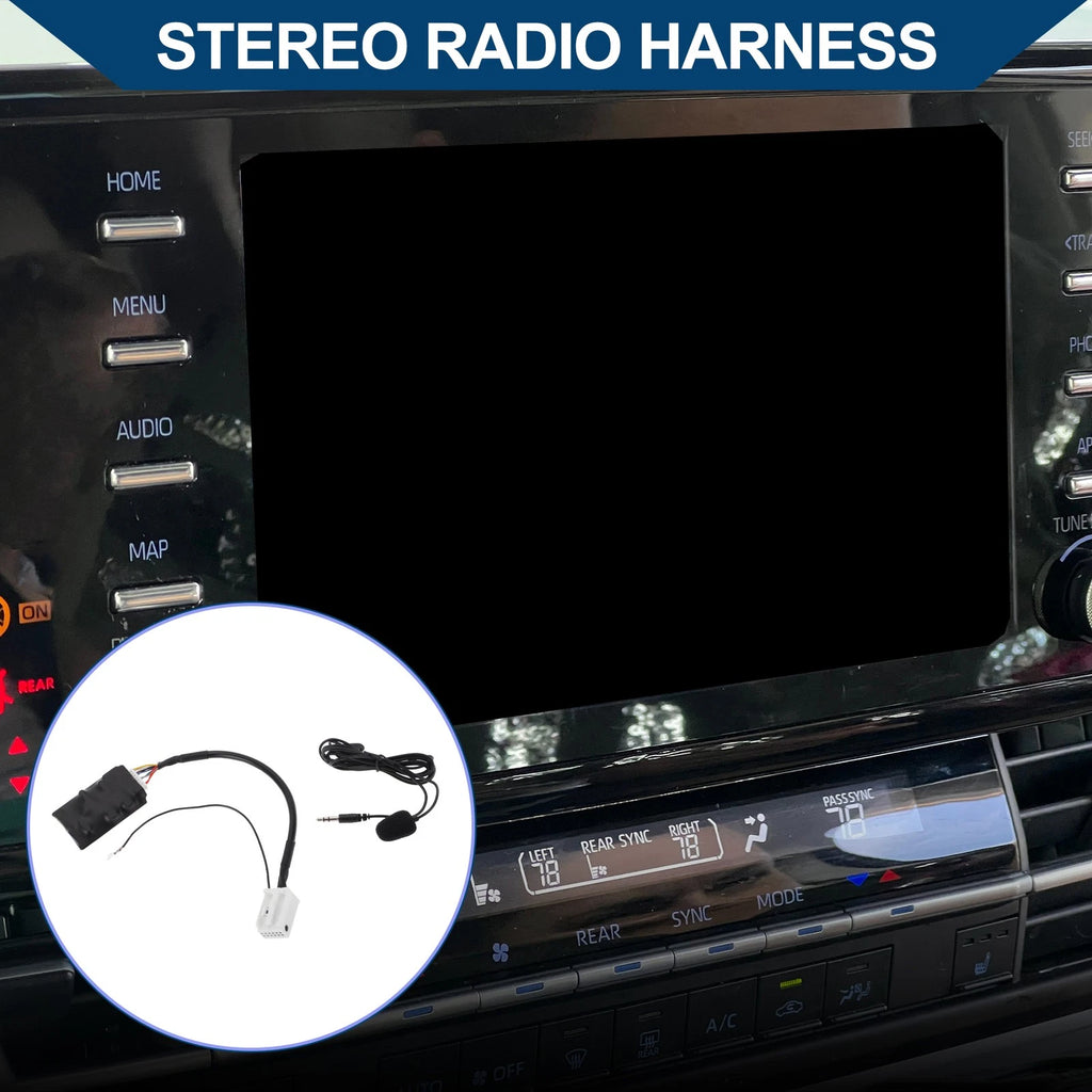 Stereo Radio Harness with Microphone Handsfree for Volkswagen (2010–2018)