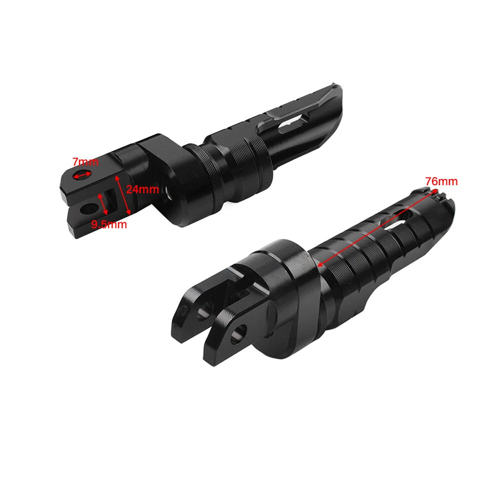 Front Footrests Foot Pegs for Benelli Tornado 252R TNT 899 (2021–2024)