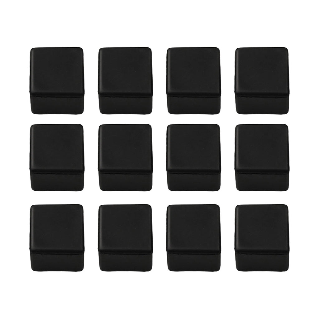 Chair Leg Cap Protector for Table (PVC, Non-slip, Black)