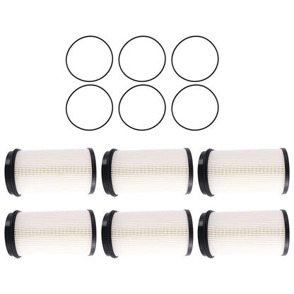 Pack of 6 Fuel/Water Separator for Fleetguard FS20176 DDE R61709 PF46235