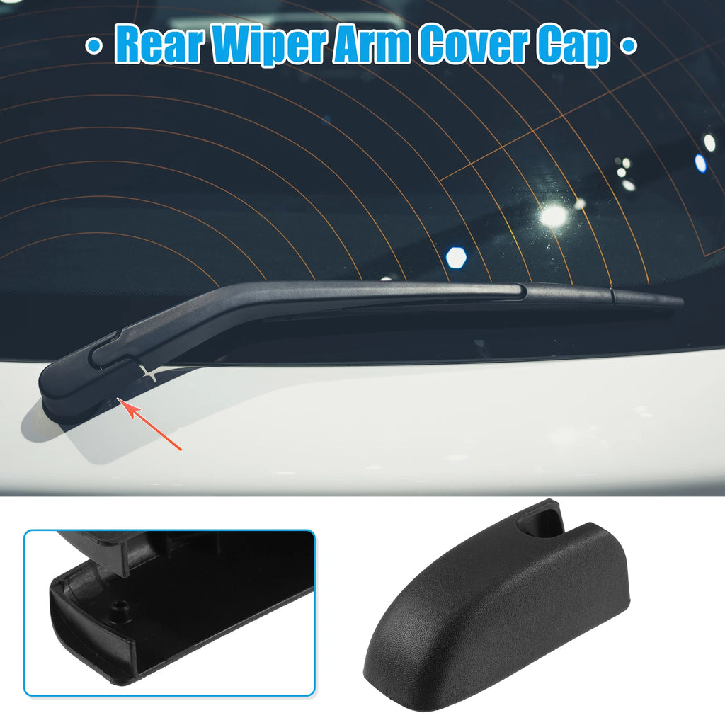 Wiper Arm Nut Cover Cap for Chrysler Pacifica (2017–2023) Black