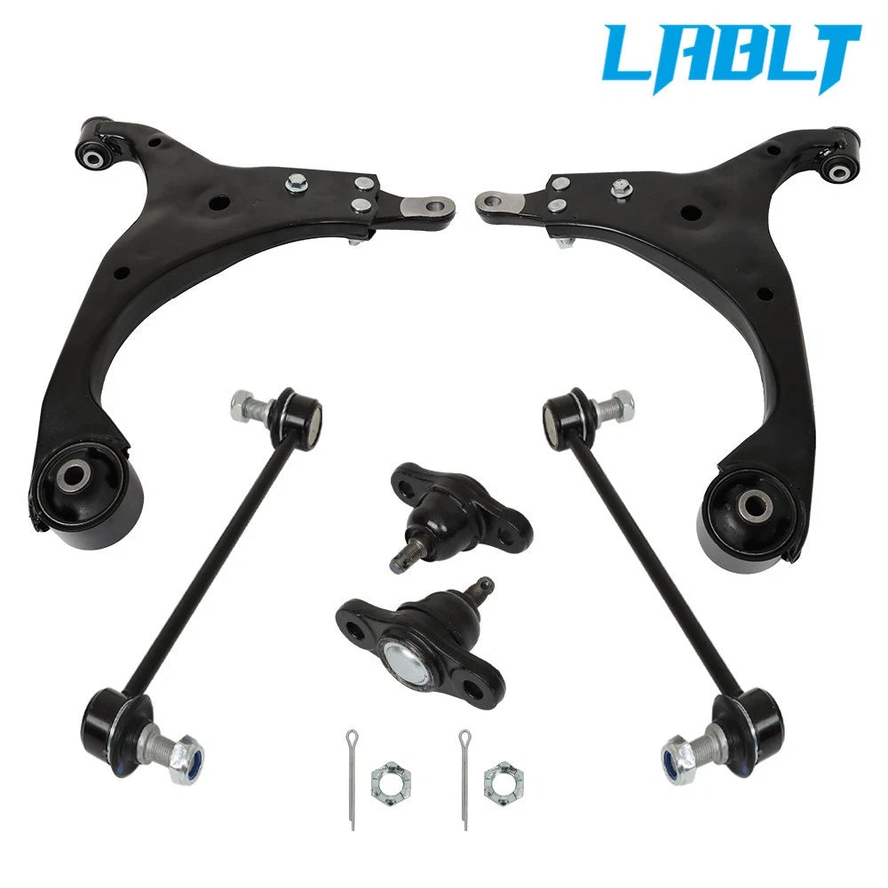Front Lower Control Arms Ball Joint Sway Bars for Hyundai Elantra (2009–2012)
