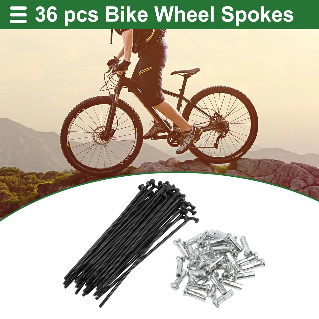 Bicycle Spokes Nipple Set 89mm Carbon Steel for Universal (2000–2025)