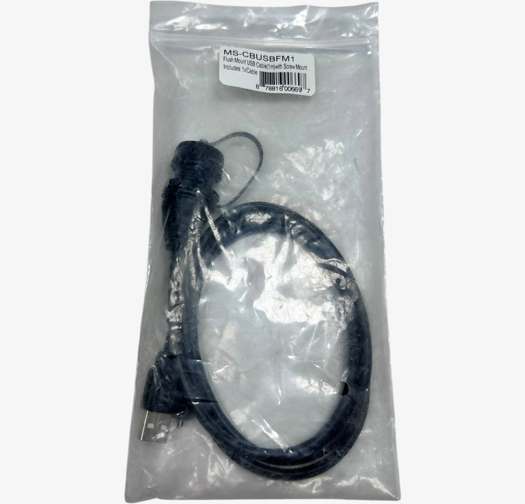 Flush Mount USB Connect with Waterproof Cap for Fusion MS-CBUSBFM1