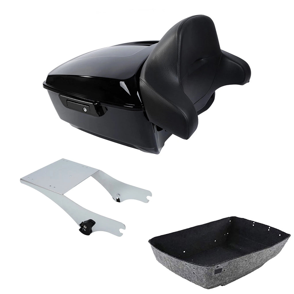 Trunk Backrest Mount Rack for Harley Electra Glide (1997–2008)