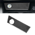 Carbon Fiber Console Cigarette Lighter Trim for Audi A4 B9 A5 (2017–2023)