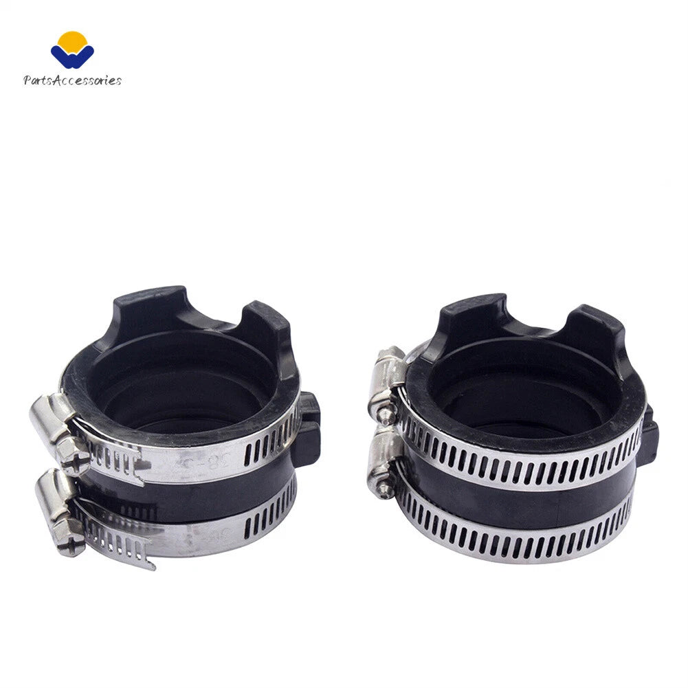 2X Carburetor Intake Manifold Boot for Honda Shadow VT1100 (1995–2007)