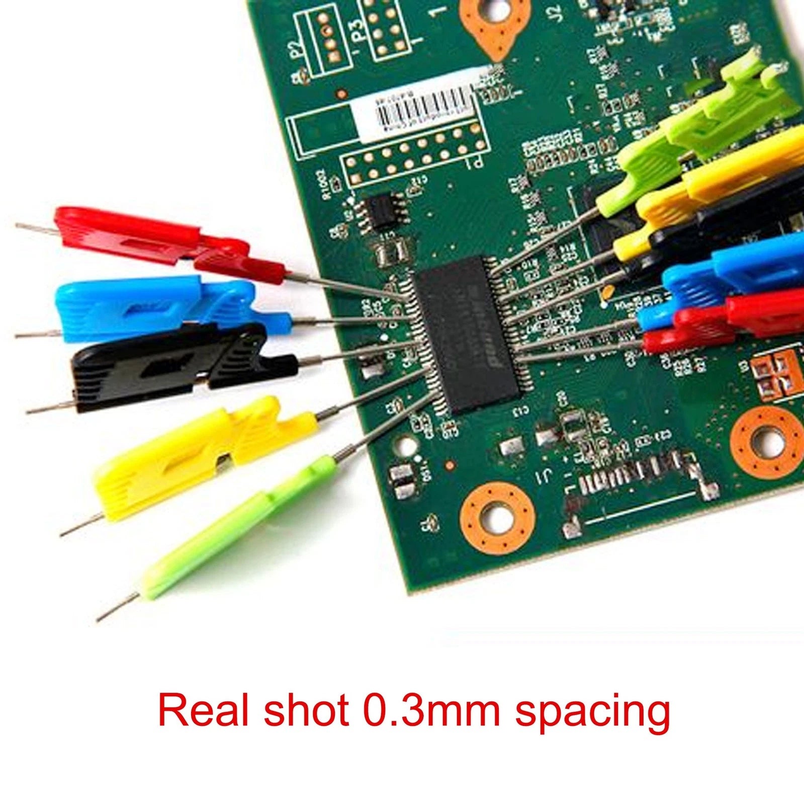 Test Clip for Small Chip Pins (Optimal Angle Adjustment)