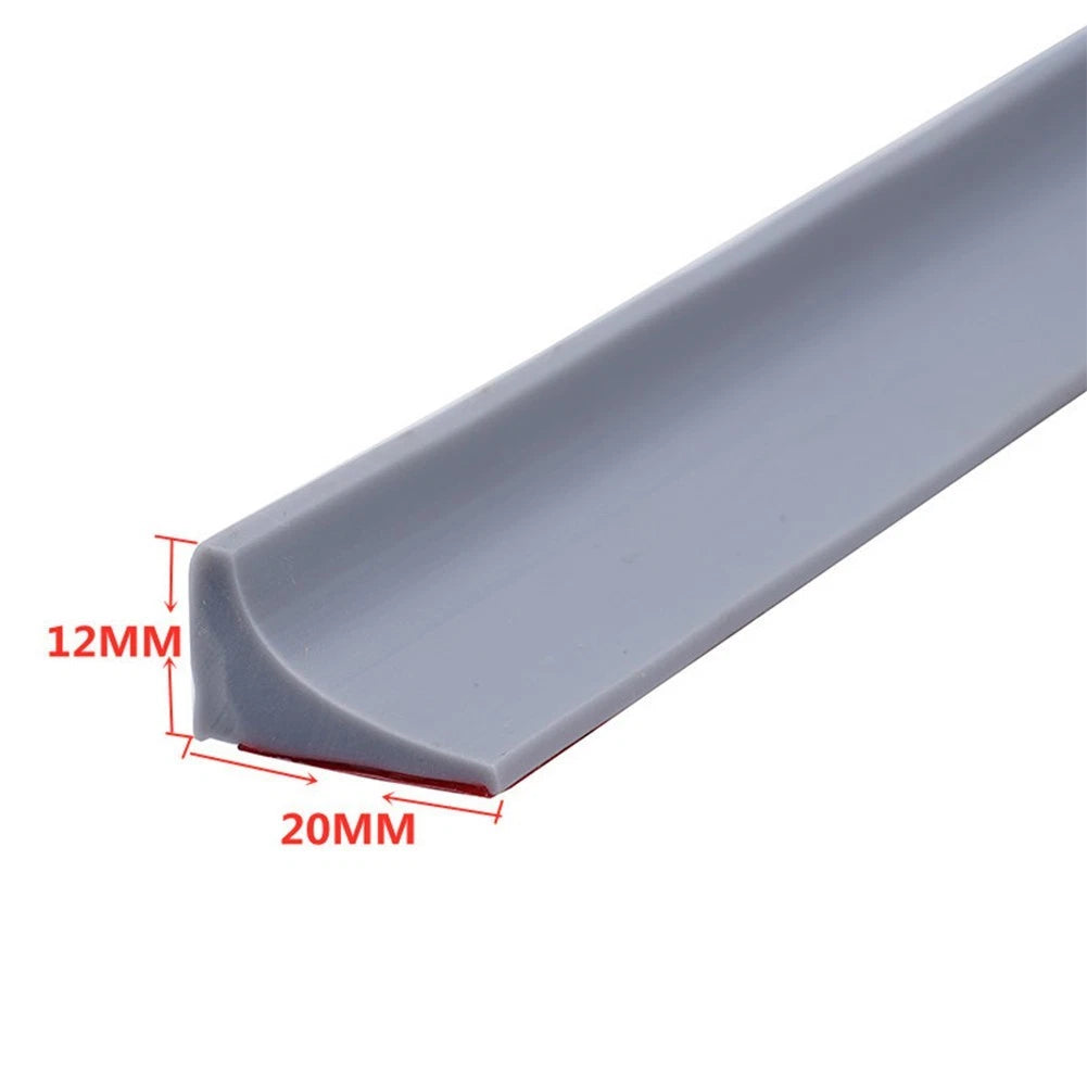 Water Stopper Seal Strip for Kitchen Shower (20mm x 12mm) Flexible