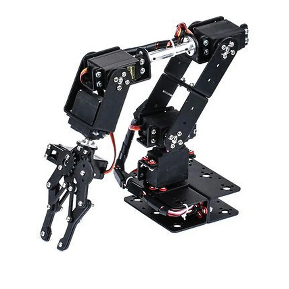 6DOF Robotic Arm Kit with 6 Motor Joints for Forward Backward Motion